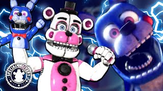 FUNTIME FREDDY amp BONBON FINALLY JOINS FNAF AR [upl. by Ardnosac916]