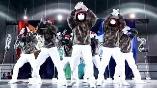 Jabbawockeez Vs kinjaz Vs Les Twins  ARENA  Battle  Best Dance Of The World [upl. by Anhsirk]