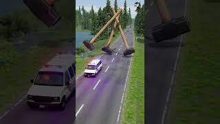 Crashing car on hammer 🔨youtubeshorts carcrashgaming ytshorts caraccidents shortsfeed gaming [upl. by Zamir345]