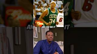 Paul Pierce wanted the switch onto LeBron ☘️😂 [upl. by Toiboid397]