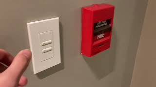 Lutron Homeworks seeTouch Keypad Demo Light Switches [upl. by Weidar]