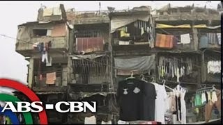 Cracks seen in Tondo housing project [upl. by Morris561]