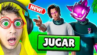 Reto Skin RUBIUS en FORTNITE 😈⚡😹 actualización secreta 🤑 [upl. by Eitac809]