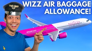 Wizz Air Baggage Allowance Explained [upl. by Napra]