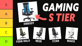 We Ranked 12 Gaming Chairs Best Office Chair Tier List [upl. by Asoj]