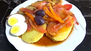 Como HACER ESCABECHE de PESCADO facil y sencillo [upl. by Ydnem]