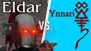 Dark Reaper Spam  Craftworld Eldar Vs Ynnari  DoWUnification [upl. by Assenad]