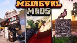 TOP 10 MedievalRPG Minecraft Mods For 120  1122  2023 [upl. by Hniv]