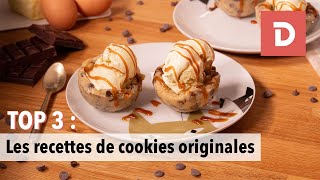 TOP 3 des recettes originales de cookies [upl. by Haroved826]