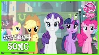 Generosity Song  Reprise Rarity Takes Manehattan  MLP FiM HD [upl. by Annaehs]