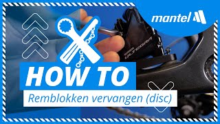 OP DEZE MANIER KUN JE HET BESTE DE SCHIJFREMBLOKJES VERVANGEN VAN JE RACEFIETS Mantel Howto [upl. by Dacey]