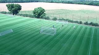 Goalkeeping Training  Norwich City FC Transitional Handling amp 1v1 [upl. by Seaton555]