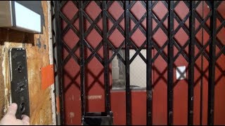 2 Amazing Historic gated Salem Elevators in Lynchburg VA [upl. by Mcclain]