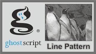 Ghostscript Tutorial  How to print different types of halftone patterns using Ghostscript [upl. by Lectra]