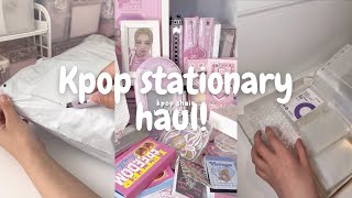 ✨💜 unboxing kpop stationary supplieshaul asmr tiktok compilation  minsbymon [upl. by Kristie]