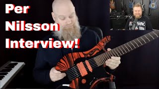 Per Nilsson Interview  Man Dates With Guitar Greats New Strandberg [upl. by Stuppy]