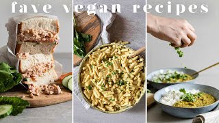 TOP 5 FAVOURITE VEGAN RECIPES VEGANUARY [upl. by Nner]