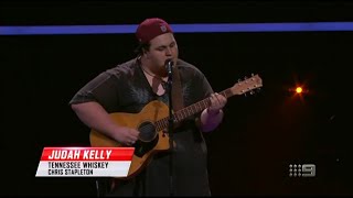 Judah Kelly  Tennessee Whiskey  The Voice Australia 6 2017  Blind Auditions [upl. by Babbette]