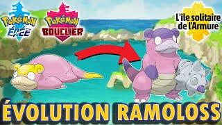 Faire évoluer Ramoloss en Flagadoss de Galar  Pokémon Épée et Bouclier [upl. by Kan]