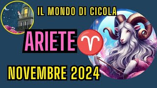 ARIETE ♈ NOVEMBRE 2024 PREVISIONI TAROCCHI [upl. by Otrebcire499]