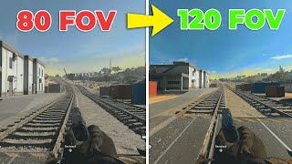 NEW Warzone 2 added 120 FOV on CONSOLE PS4PS5XBOX [upl. by Nurav]