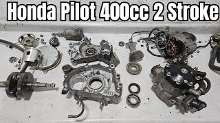 1989 Honda Pilot FL400r Engine Rebuild Part 2 [upl. by Nolyat]