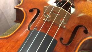 Inserting a Violin Soundpost [upl. by Lamp518]