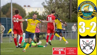 LATE DRAMA  MATCH HIGHLIGHTS SPL  Gosport borough vs Hanwell Town [upl. by Adnorehs]