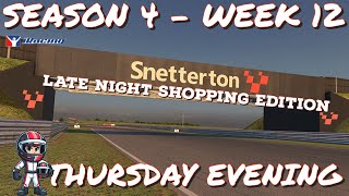 🔴 LIVE  iRacing  Season 4 Week 12  Triple Stream Thursday Evening  PT III [upl. by Elyssa]