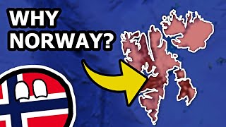 Why Does Norway Own These Islands In The Arctic [upl. by Ahtnams353]