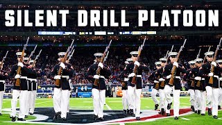 Silent Drill Platoon Performs at Halftime on Thursday Night Football  Texans vs Colts [upl. by Anissa]