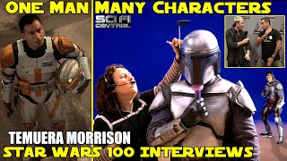 TEMUERA MORRISON Interview Boba Fett amp Jango Fett  Star Wars 100 Interviews [upl. by Gray]