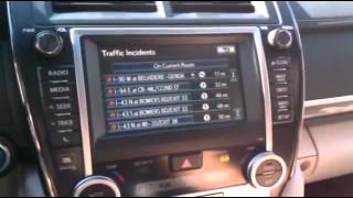 IHS Auto Reviews Toyota Entune Demo on 2012 Camry [upl. by Yedrahs]