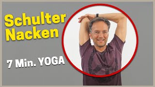 Verspannungen Schulter amp Nacken lösen  7 Minuten YOGABASICS [upl. by Reta]