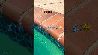 Why is the floor dry pool water ￼ [upl. by Adyaj]