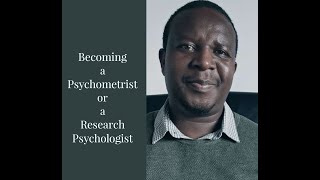 Becoming and being a Psychometrist or a Research Psychologist in South Africa [upl. by Assillam608]