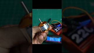 2212 1000kv BLDC Motor thrust test motor drone [upl. by Ezeerb]