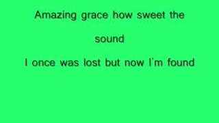 TBWNN Amazing Grace Lyrics [upl. by Vanessa]