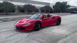 2023 Ferrari F8 Spider  Walk Around amp Test Drive [upl. by Norah]