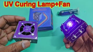 Infinite Turbo Cooling Curing Fan For Mobile Repairing UV light [upl. by Asim]