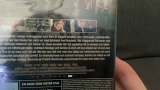 A Man Called OveEn man som heter Ove DVD Swedish retail unboxing [upl. by Erodasi]