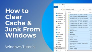 How to Clear Cache and Junk From Windows 10 and Windows 11 Free and Easy [upl. by Merrell]