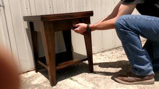 Demonstration of the Defender Series End Table [upl. by Spiegleman]