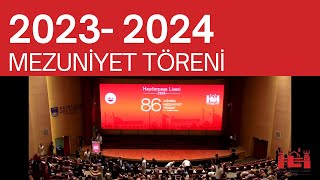 2023  2024 Yılı Haydarpaşa Lisesi Mezuniyet Töreni [upl. by Mensch]