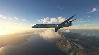 Aerosoft CRJ 900 Flight from Split LDSP to Brac LDSB 4K [upl. by Hedgcock333]