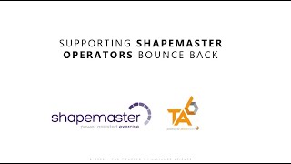 WEBINAR Supporting Shapemaster Operators Bounce Back Session 2 [upl. by Aneerbas287]