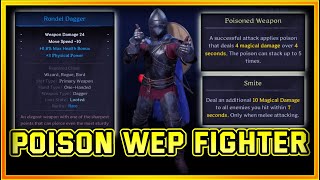 New Build  Poison Weapon PDR Fighter  Dark and Darker 299 lobby [upl. by Arber587]