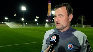 PREVIEW  AlWakrah SC  Ĺ K Slovan Bratislava [upl. by Dlarrej]