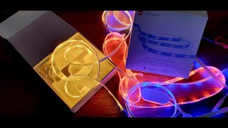 Xiaomi Yeelight Lightstrip Plus Unboxing [upl. by Yenahs891]