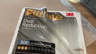 Filtrete 3m air filter [upl. by Son]